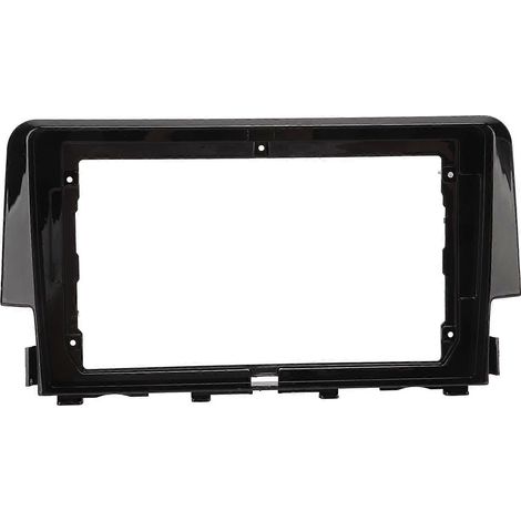 Console Centrale GPS 9 Pouces Panneau de Garniture Cadre Tableau de Bord pour Civic 2016-2018, Bezel de Façade (1/5)