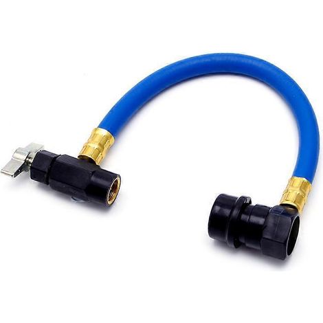 Tuyau de recharge de réfrigérant 600 PSI R134A pour climatisation automatique, robinet neuf (1/4)