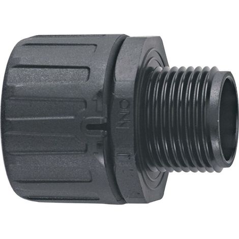Raccord de tuyau SILVYN® FPAG-M16x1.5/2 55506325 noir M16 droit 1 pc(s) X79583 (1/5)
