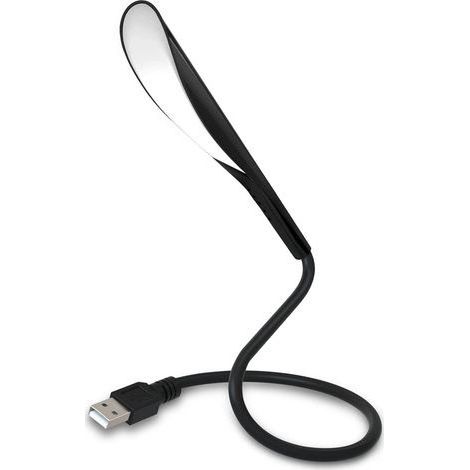 LED USB Dimmable Lampe de Lecture, 2.8W Interrupteur Tactile, 3 Luminosités Réglables, Flexible, Lampe USB pour Ordinateur Portable, Voyage, Étude, Chambre, Bureau, Tablette PC, Le Noir (1/5)