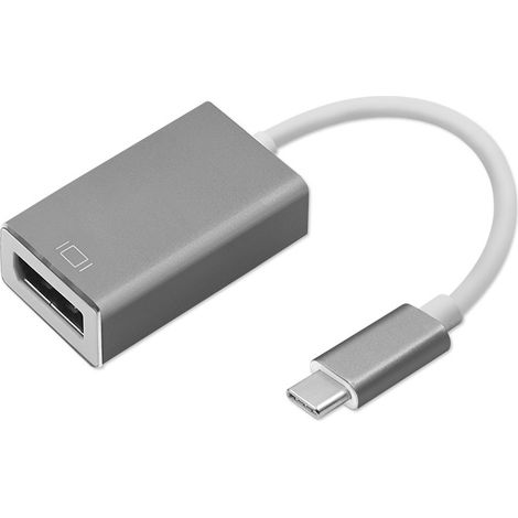 Adattatore Qoltec USB-C 3.1  DisplayPort  4K  MHL  Alluminio (1/5)
