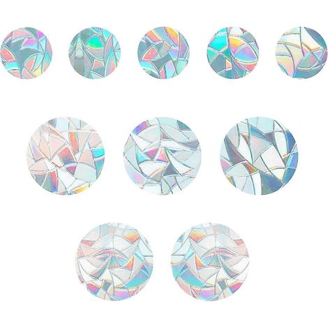 Stickers de fenêtre arc-en-ciel effet prisme, déco adhésive statique sans colle pour vitres, capteur de soleil, autocollant coloré (1/4)