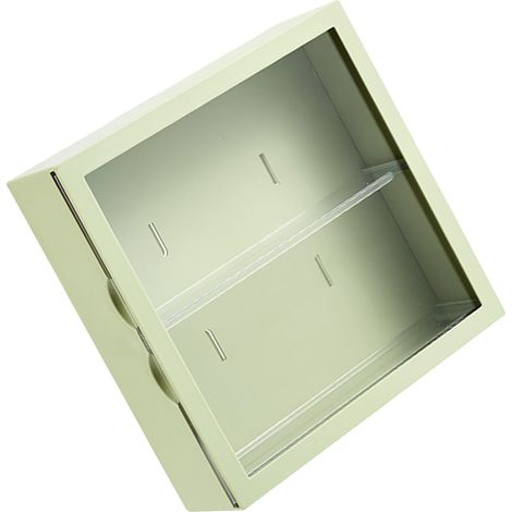 Vitrine Murale pour Figurines Blind Box, Étagère de Rangement Artisanale, Boîte de Protection Anti-Poussière pour Poupées et Jouets, Vert Avocat (1/5)