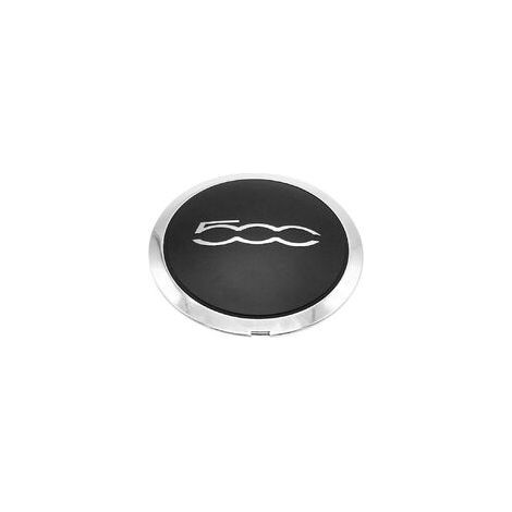 133mm wheel trim for Fiat 500 - Wheel center cap, silver color
