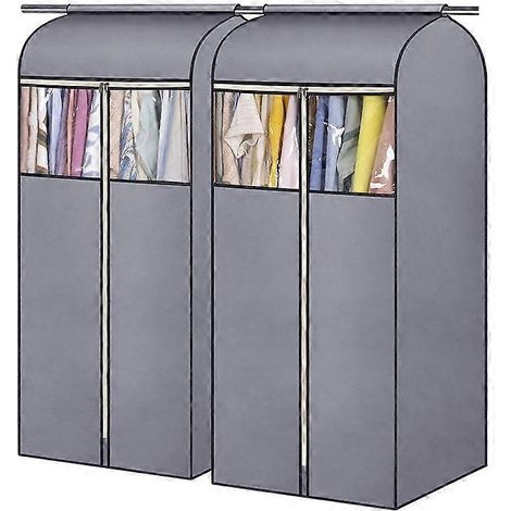 Housse de protection pour vêtements, 43 pouces, pour la protection des placards et au quotidien, pour un rangement pratique à domicile.-AquaForge (1/5)