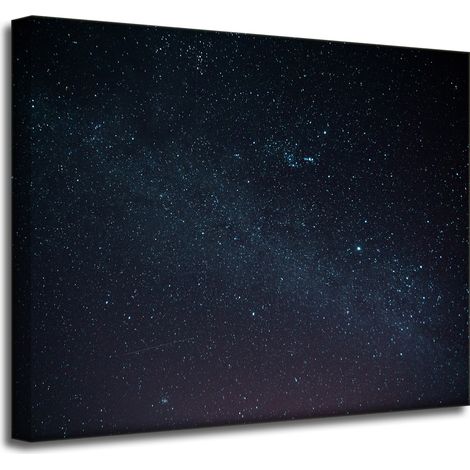 Leinwanddruck „Weltraumsterne am Nachthimmel“, 50 x 40 cm