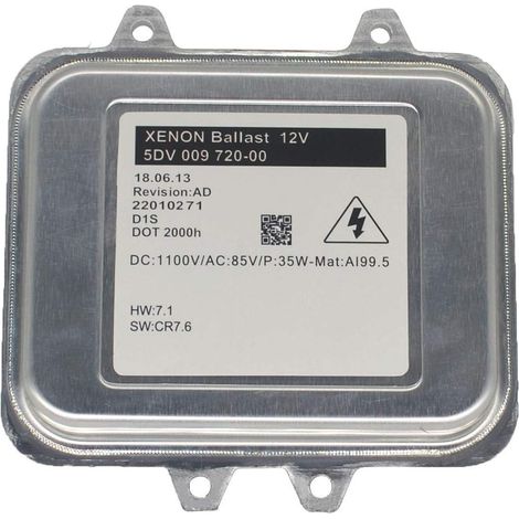 Unidad de control de balasto Xenon HID aplicable para Vauxhall Astra JA 5DV00972000 5DV 009 720-00 Versión AD (1/4)