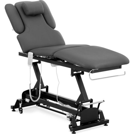 Lettino da massaggio elettrico carico massimo 150 kg nero/grigio 140007761