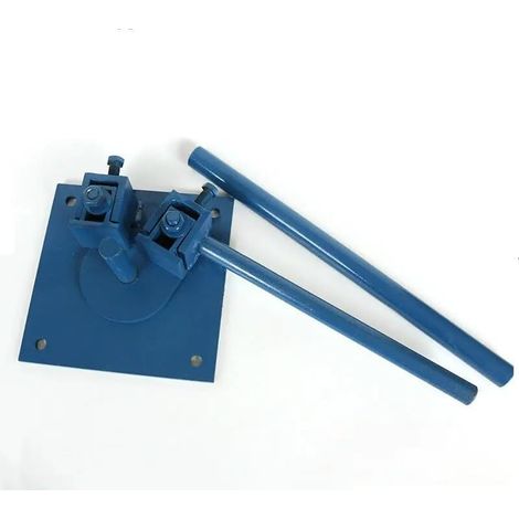 Machine à cintrer ronde en acier, fil de dispositif de pliage de barres d'acier, dispositif de pliage manuel, pliage manuel en acier inoxydable (1/5)