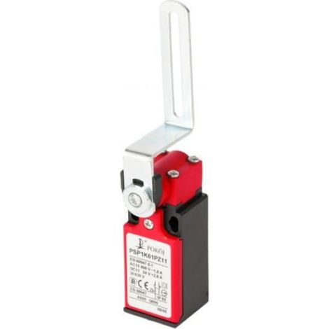 Interruptor de l铆mite de acci贸n r谩pida 2R con palanca de acero galvanizado, ajustable en 90掳 PSP1K61PZ02 A37-2361