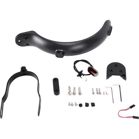 Garde-boue arrière avec feu stop pour Xiaomi M365 Pro - Pièce de rechange pour scooter électrique (1/5)