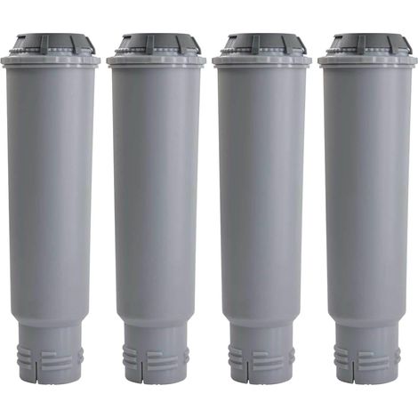 Lot de 4 cartouches filtrantes pour machines à café Krups F088 EA829S, Jura, Nivona, Melitta Barista TS, Nivona, Siemens, FilterLogic CFL-701B