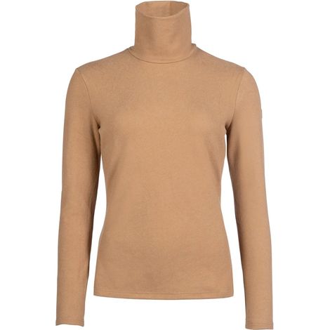 Maglietta a girocollo per donna modello Marrakesh: L, marrone chiaro 2200 (1/5)