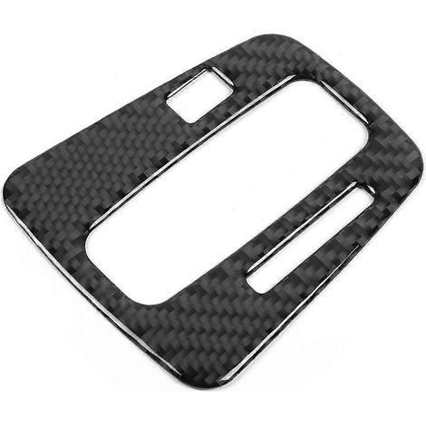 Schwarze Carbonfaser-Abdeckung für Schaltkulisse, passend für Honda CRV CR V 2007-2011 (1/5)