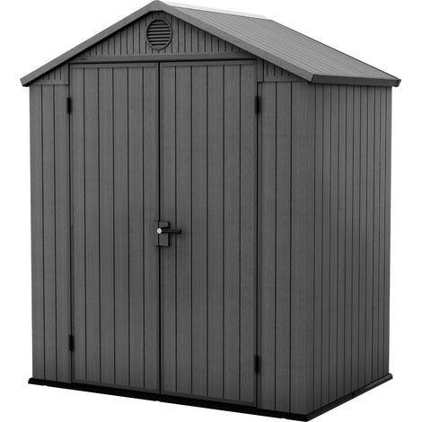 Abri de jardin DARWIN 6x4 Gris