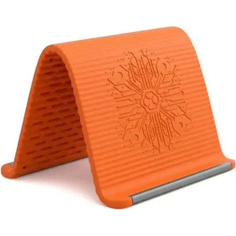 Support de téléphone en silicone – Support de bureau antidérapant pour smartphone et tablette  Support de base réglable à angle réglable (1/5)