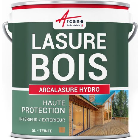 Lasure bois extérieur / intérieur - 5 L Orme - ARCANE INDUSTRIES