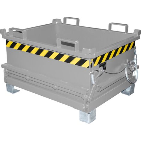 Bauer Südlohn Mini-containers pliants MSB 250, laqué, gris souris (1/5)
