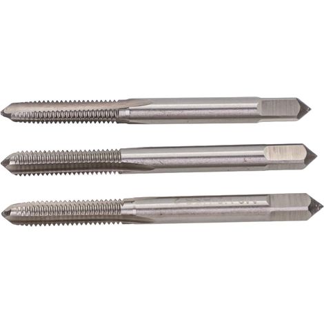 Taraud machine, 3 pièces, M6x1, HSS, pour atelier et usinage (1/5)