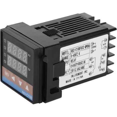 Thermostat numérique réglable BERM PID avec écran, contrôleur de température 220V, interrupteur digital précis pour chauffage et refroidissement (1/5)