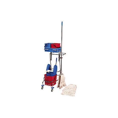 Juego de carros de limpieza  L x A x H 750 x 460 x 1220 mm 