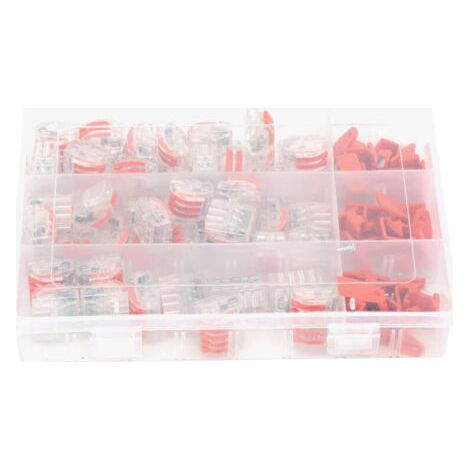 60 Pcs Connecteurs de fils à levier Connecteurs d'épissure compacts PCT-212 213 215 avec vis de fixation de clip,DUBUNS (1/5)