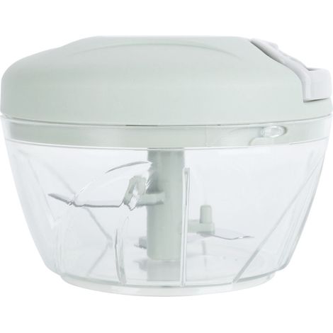 Coupe-légumes manuel à cordon, hachoir à fruits et viande, accessoire de cuisine S 500ml vert (1/5)
