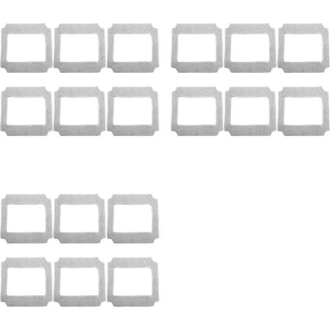 Lot de 18 chiffons de nettoyage pour robot lave-vitres LIECTROUX YW910 (1/5)