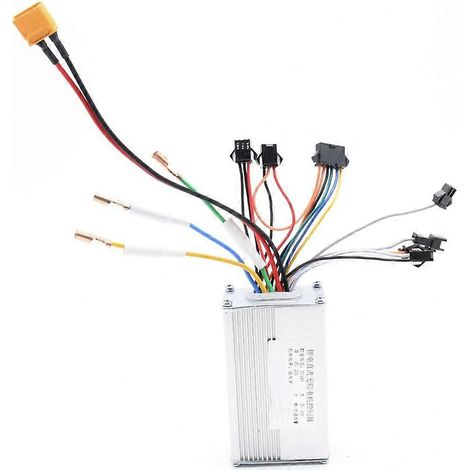 Contrôleur de moteur CC sans balais JP 48 V 25 A 1200 W pour scooter électrique/vélocouleur argent. (1/5)