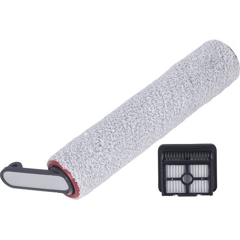 Ensemble de cartouches filtrantes, brosses et rouleaux pour nettoyeur de sols sans fil H12 PRO