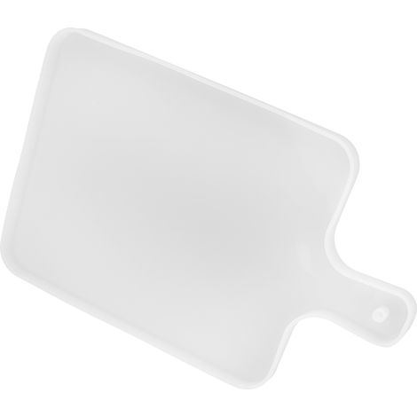 Moule en silicone avec poignée pour plateau, à faire soi-même, en résine époxy, pour sous-verres, assiette à fruits ou plateau.