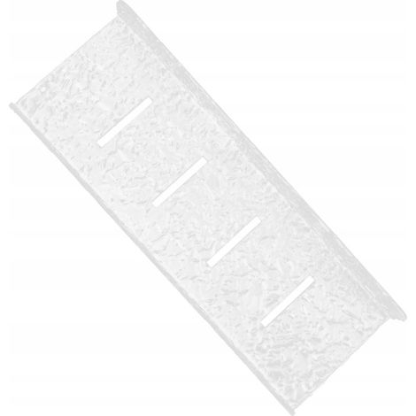 Étagère Murale Salle Bain Acrylique Blanc (1/4)