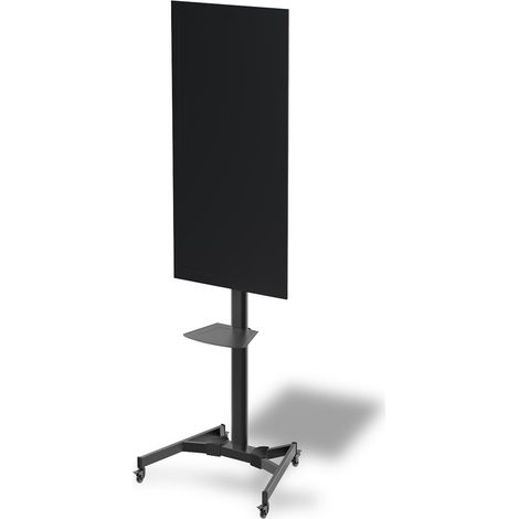 Digitus Soporte de suelo Carro para TV para pantallas de hasta 70", máx. 50 kg de distancia entre ejes, VESA máx. 600x400 Inclinable 37-70" Peso máximo (capacidad) 50 kg Negro (1/5)