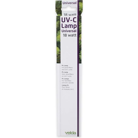 Velda 126625 UV-C PL - Lampadina di Ricambio da 18 W
