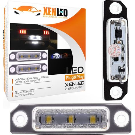 Pack modules LED éclairage plaque Ford Focus, Flex, Fusion, Mustang, Taurus - Sur montage d'origine (1/5)