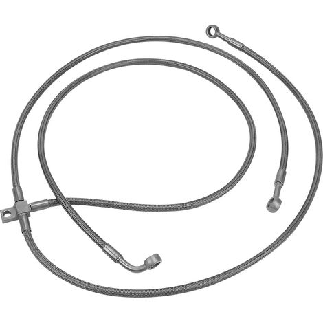 Tuyau de frein avant pour Outlaw 450 500 525 2006-2011 Predator 500 2007 Durite Flexible de frein 1911003 (1/5)