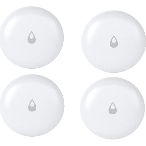 Sensor de temperatura y humedad, compatible con ZigBee, monitorización en tiempo real, paquete de 4 sensores de agua. (1/2)