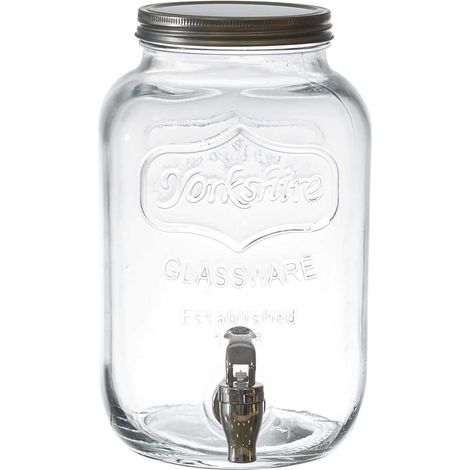 Distributeur à Boisson en Verre 4L avec Robinet