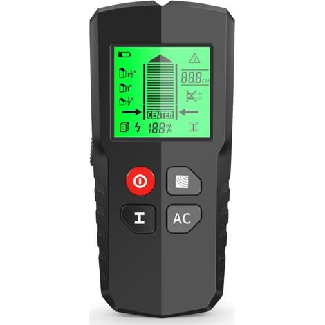 Wall Cable Detector, Cable Detector, Wire Detector, Wire Detector, Wall Metal Detector, Measuring Device, Wall Scanner, Wall Metal Detector for Wood, Iron, Metals, Cables, Metal MUMU