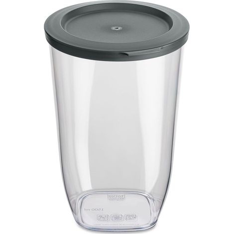 Koziol Contenant hermétique 1500 ml rouge