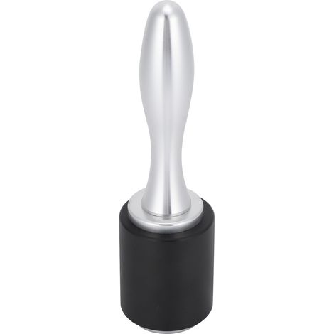 Marteau à sculpter le cuir en nylon, outil de maroquinerie fait main avec manche en bois (noir)
