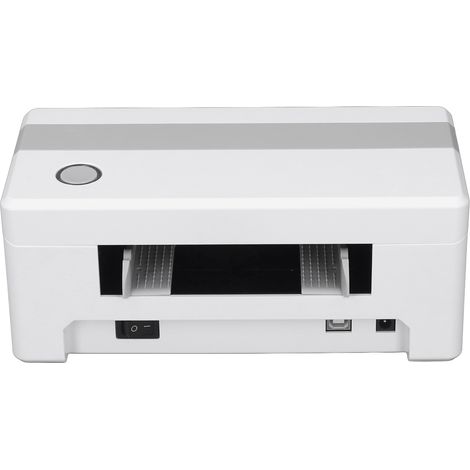 Etikettendrucker mit USB- und Bluetooth-Anschluss, Thermotransferdrucker für Versandverpackungen, selbstklebende Etiketten, 100–240 V, EU-Stecker (1/5)
