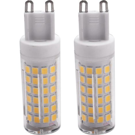 10W G9 100 LED-Maiskolbenlampen, Keramik, flimmerfrei, 2 Stück, Naturweiß