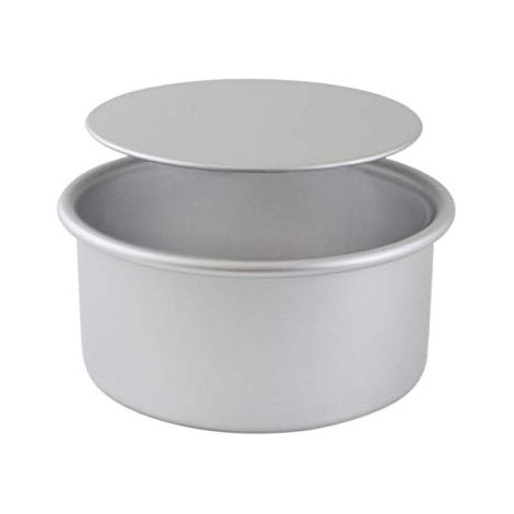 PME - Teglia Professionale Tonda in Alluminio Anodizzato con Fondo Removibile 23 cm (1/4)