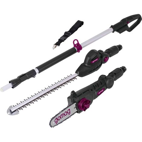 Gomag Akku Multifunktionsgerät GO-HHS410 20V 2in1 Heckenschere & Hochentaster (1/5)