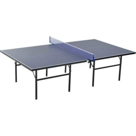 EASYCOMFORT Tavolo da Ping Pong Pieghevole in Legno MDF e Acciaio per Interni, 152.5 x 274 x 76cm