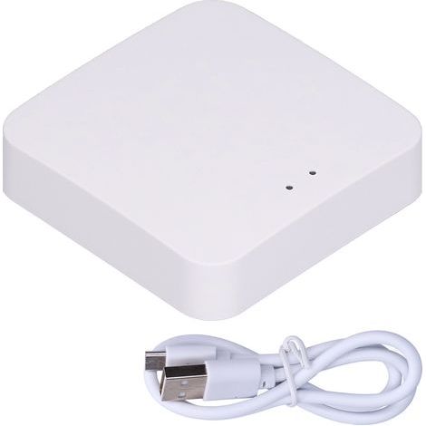 Passerelle intelligente sans fil Zigbee 3.0, contrôle vocal 5V pour appareils domestiques Tuya (1/5)