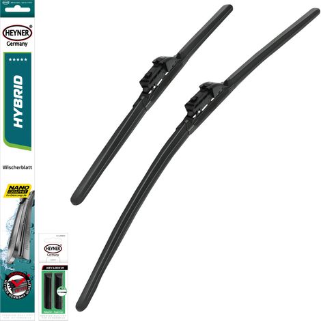 HEYNER® Scheibenwischer-Set 650 mm & 480 mm Set Fahrer- & Beifahrerseite PREMIUM Qualität (1/5)