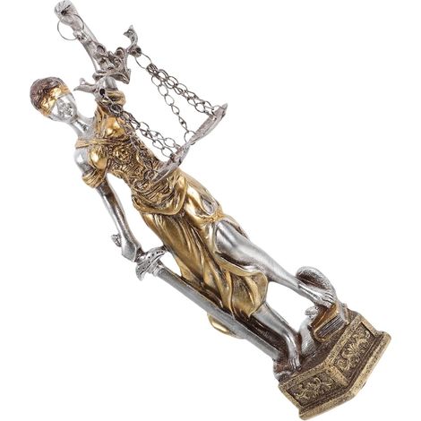 vintage en résine de la déesse de la justice décoration pour (1/5)
