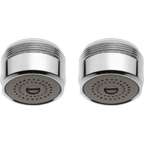 Économiseur D’Eau Robinet Mal Femelle 24mm Evier Lavabo, Diminuer Entre 30 Et 80% Votre Consommation (Male M24)